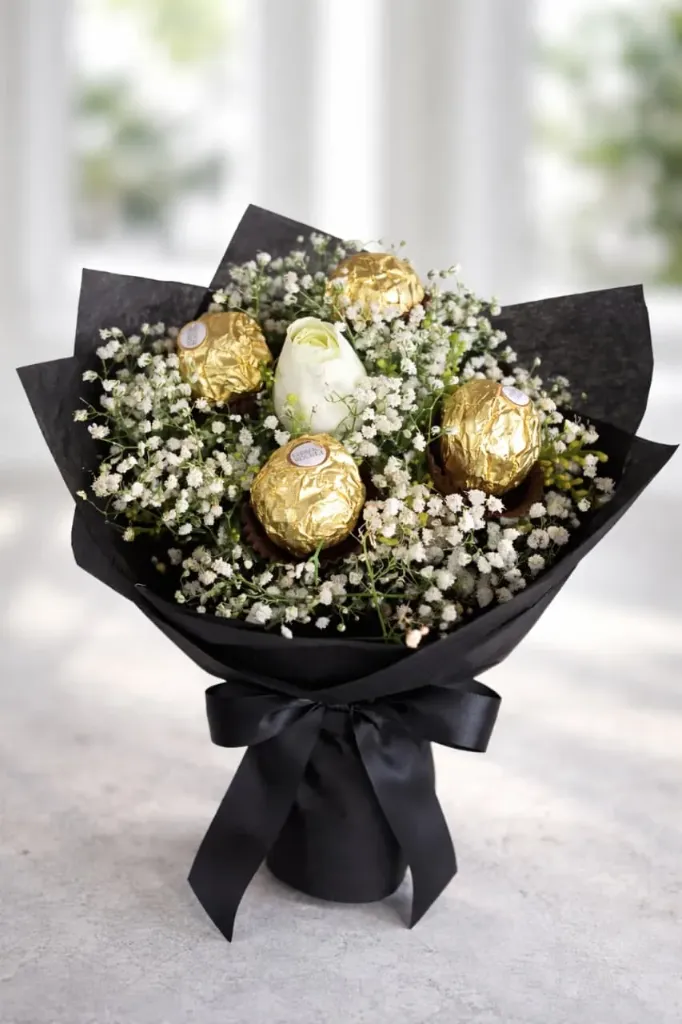 Sweet Ferrero Rocher Bouquet