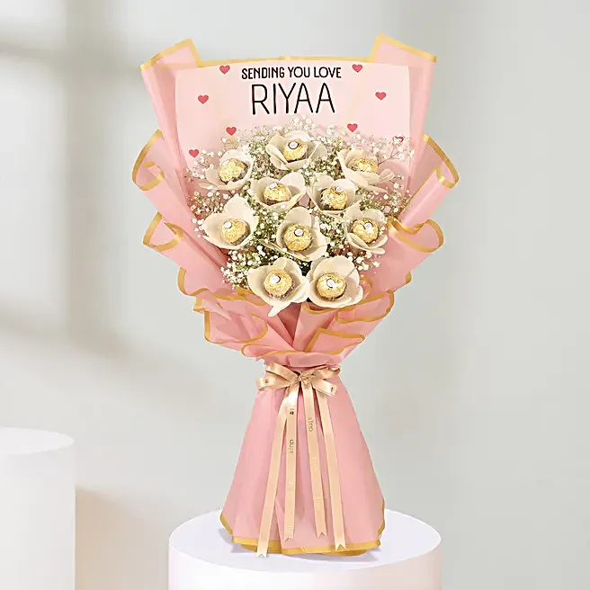 Luxury Rocher Choco Bouquet for Love