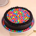 Chocolaty Jems Eggless Cake