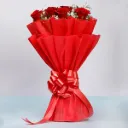Romantic 12 Red Roses Bouquet